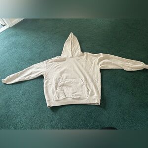 GYMSHARK women’s hoodie, beige color, size S